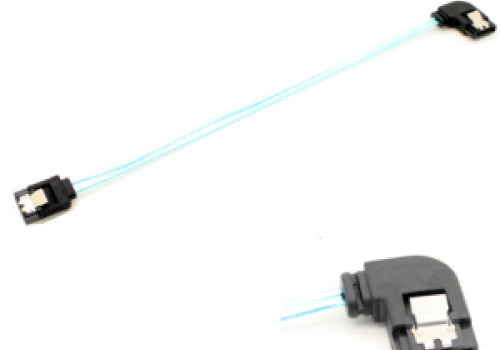 Cáp SATA 7pin to Right Angle Vertical angled SATA cable 20cm