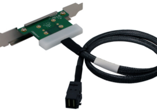 Cáp Mini SAS HD SFF-8644 to SFF-8644 Cable, truyền mật độ cao, 1m