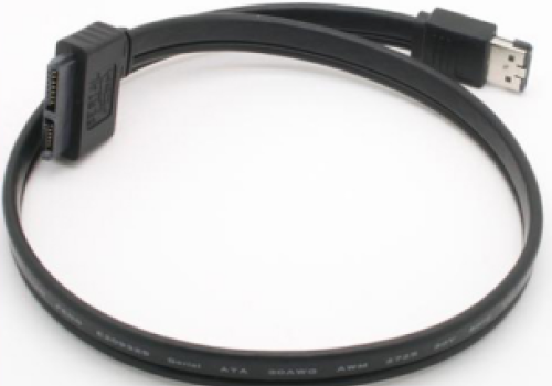 Cáp mỏng SATA 7+6pin, Slim SATA 13pin to Power eSATA, 0,5m